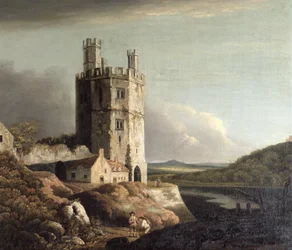 Der Adler-Turm, Caernarvon Castle, 1802